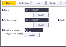 Abbildung Bedienfeld-Display