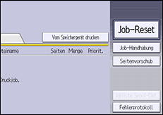 Abbildung Bedienfeld-Display