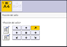 Ilustración de la pantalla panel de mandos