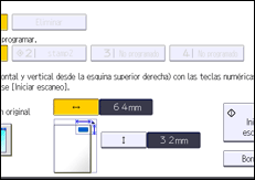 Ilustración de la pantalla panel de mandos