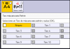 Ilustración de la pantalla panel de mandos