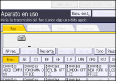 Ilustración de la pantalla panel de mandos