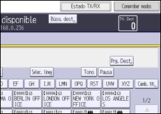 Ilustración de la pantalla panel de mandos