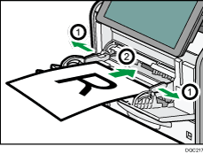 Ilustración de la bandeja bypass