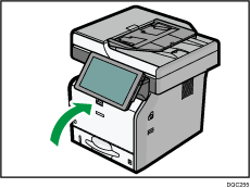 Ilustración de la máquina