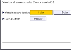 Ilustración de la pantalla panel de mandos