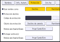 Ilustración de la pantalla panel de mandos