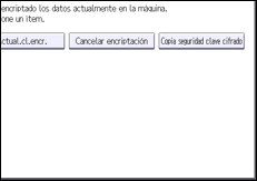 Ilustración de la pantalla panel de mandos