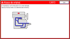 Ilustración de la pantalla panel de mandos
