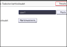 Käyttöpaneelin näyttö