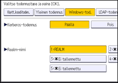 Käyttöpaneelin näyttö