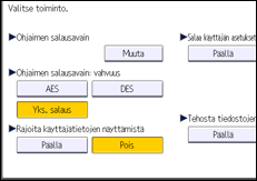 Käyttöpaneelin näyttö