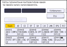 Käyttöpaneelin näyttö