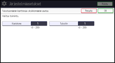 Käyttöpaneelin näyttö