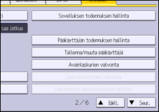Käyttöpaneelin näyttö