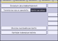 Käyttöpaneelin näyttö