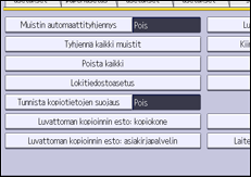 Käyttöpaneelin näyttö