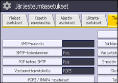 Käyttöpaneelin näyttö