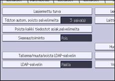 Käyttöpaneelin näyttö