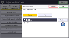 Käyttöpaneelin näyttö