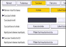Käyttöpaneelin näyttö