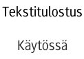 Käyttöpaneelin näyttö