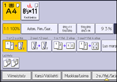 Käyttöpaneelin näyttö