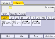 Käyttöpaneelin näyttö