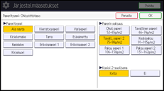 Käyttöpaneelin näyttö