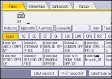 Käyttöpaneelin näyttö