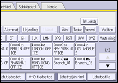 Käyttöpaneelin näyttö