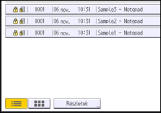 A kezelőpanel ismertetése