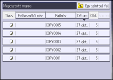 A kezelőpanel ismertetése