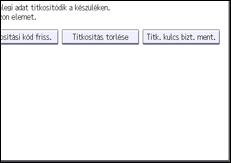 A kezelőpanel ismertetése