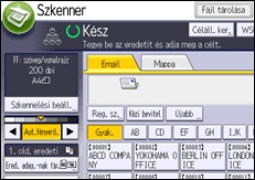 A kezelőpanel ismertetése