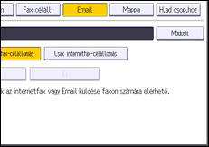 A kezelőpanel ismertetése