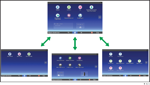 A [Kezdőképernyő] személyre szabásának bemutatása
