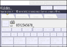 A kezelőpanel ismertetése