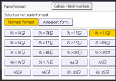 Afbeelding van bedieningspaneel
