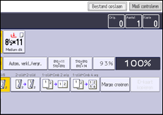 Afbeelding van bedieningspaneel