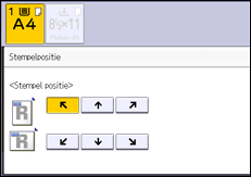 Afbeelding van bedieningspaneel