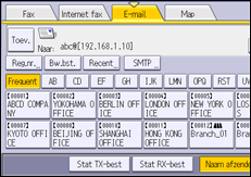 Afbeelding van bedieningspaneel