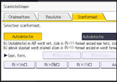 Afbeelding van bedieningspaneel