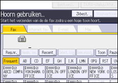 Afbeelding van bedieningspaneel