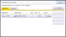 Afbeelding van bedieningspaneel