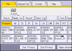 Afbeelding van bedieningspaneel