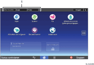Afbeelding van het wijzigen van modi