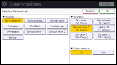 Afbeelding van bedieningspaneel