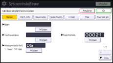 Afbeelding van bedieningspaneel