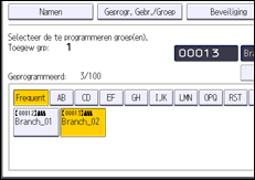 Afbeelding van bedieningspaneel